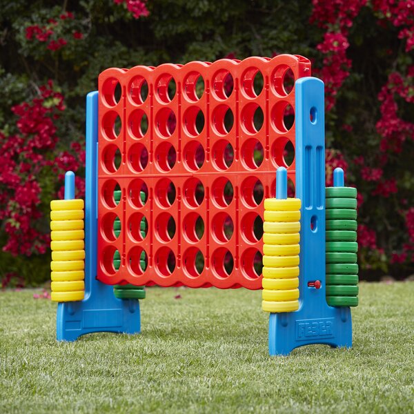 Giant Connect 4 Large Outdoor Games Yard Big Huge Four Lawn Wooden Jumbo Game Games Spielzeug 7263